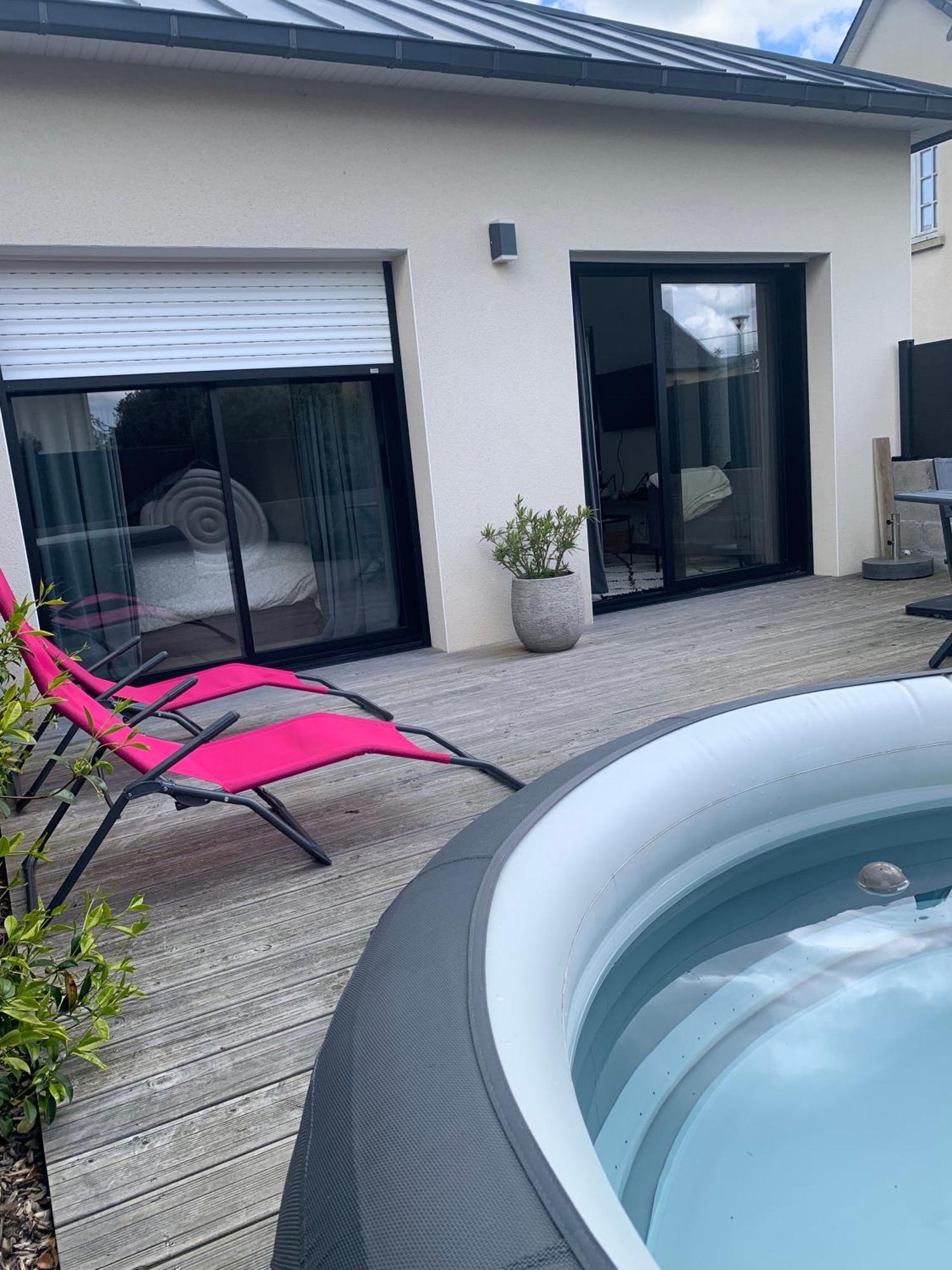 Le Refuge De La Baie Villa Beaussais Sur Mer Ngoại thất bức ảnh